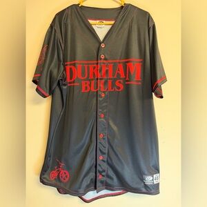 2025 Durham Bulls Stranger Things Authentic Jersey Size 48